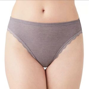 NWT B. Tempt’d Innocence High Leg Briefs Small